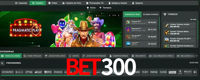 cassino bet300