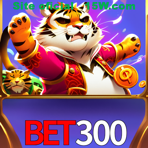 Imagem promocional da bet300 mostrando a plataforma e suas vantagens